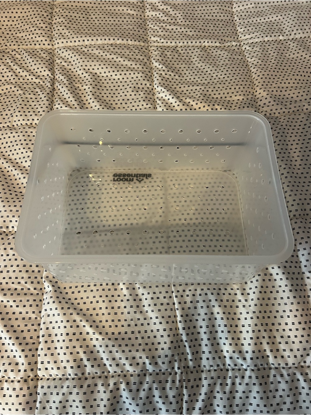 Room Essentials Clear Plastic Storage Bin